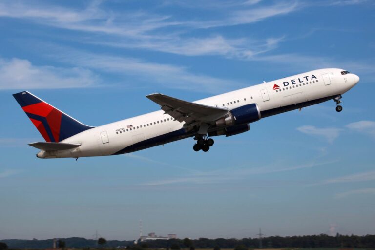 Delta Airlines airplane