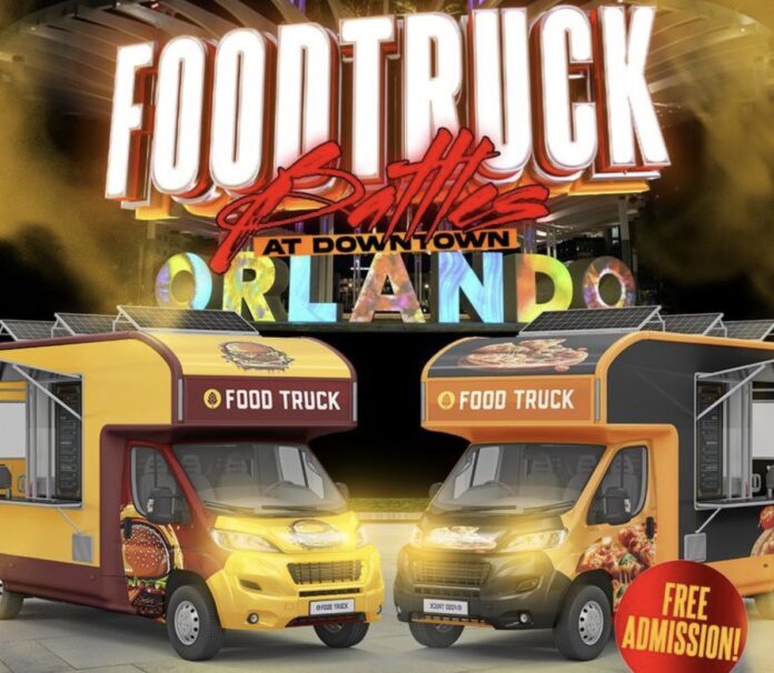 Food Truck Battle in Downtown Orlando