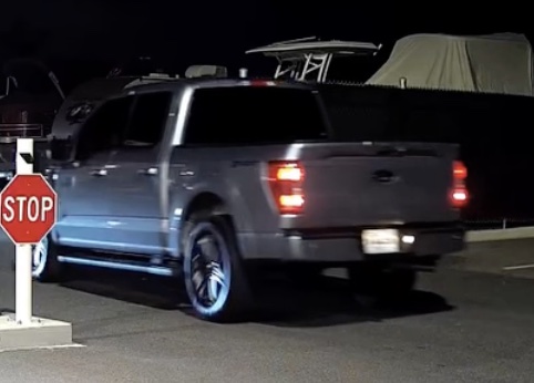 Pickup truck wanted in thefts at Clermont boat yard on January 27, 2024 (4)