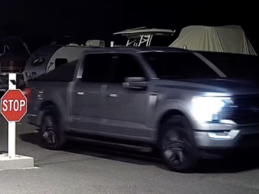 Pickup truck wanted in thefts at Clermont boat yard on January 27 2024