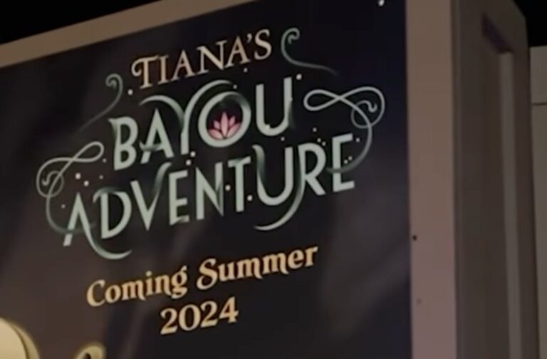 Tiana's Bayou Adventure coming Summer 2024