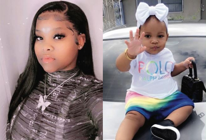 20-year-old Massania Malcolm and her 1-year-old daughter, Jordania, were killed in 2021.
