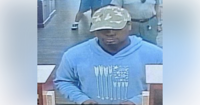 The Osceola County Sheriff's Office states that this man robbed a local bank on March 11, 2024.