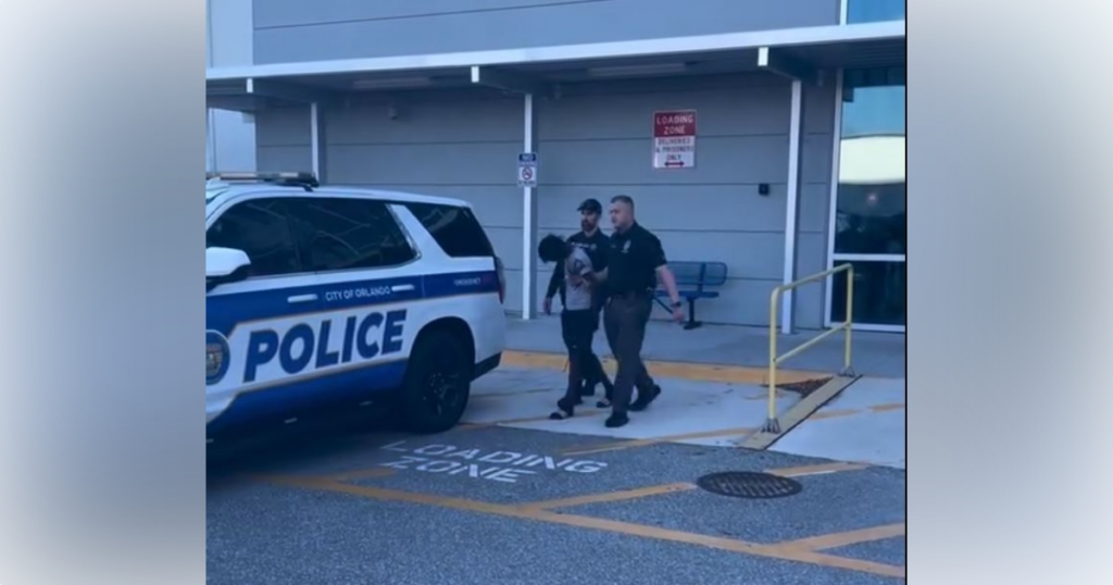 Jadon Maxey, 15, was arrested on Thursday for his suspected involvement in a shooting at the Central Florida Fairgrounds that killed a woman on March 2, 2024. (Photo: Orlando Police Department)