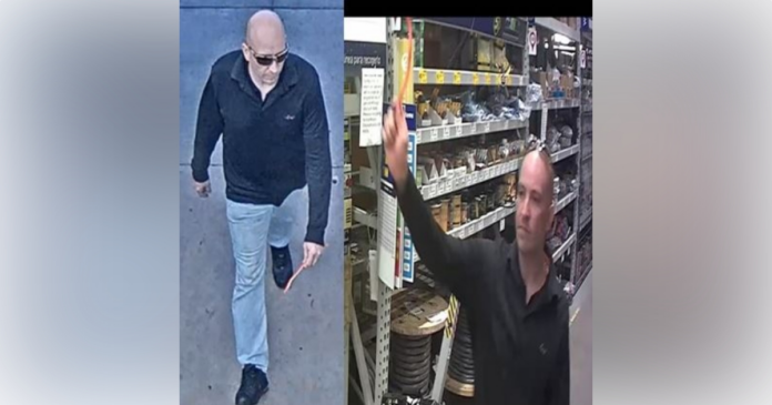 Clermont police are looking for this man in connection with a theft that occurred last month at a local Lowe's Home Improvement store.