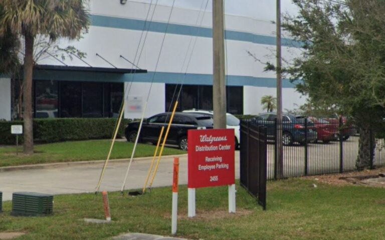 The Walgreens distribution center located at 2455 Premier Row in Orlando. (Photo: Google)