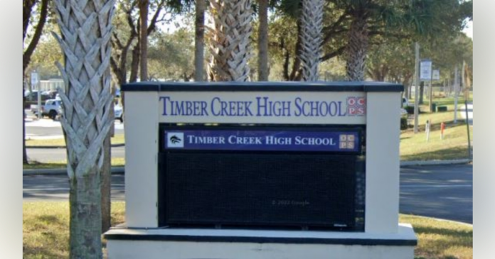 Timber Creek High School located at 1001 Avalon Park Boulevard in Orlando (Photo: Google)