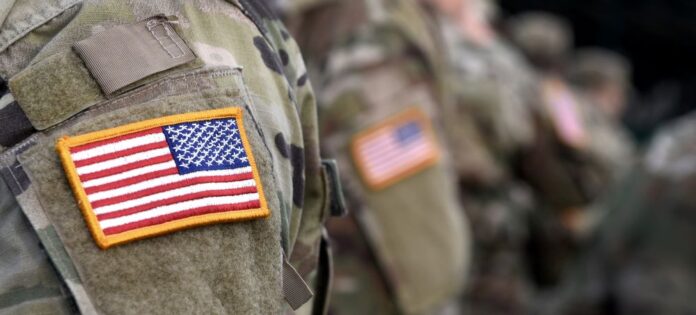 American soldiers (closeup)