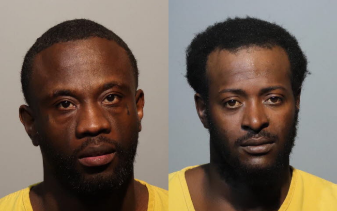 Frederick Lee Brown (left) and Rovonte Lamar Daniels (right)