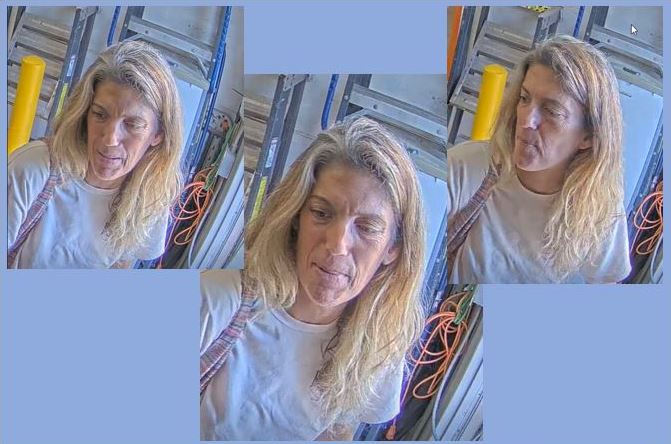 This individual is wanted by Clermont police in connection with a theft that occurred at a local Home Depot on April 18, 2024. (Photos: Clermont Police Department)