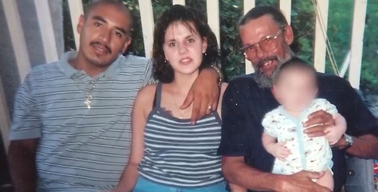 Holly Rose Leavines Garcia with her husband and child photo by Orange County Sheriff s Office human remains ID d over 20 years after being found in Christmas, FL