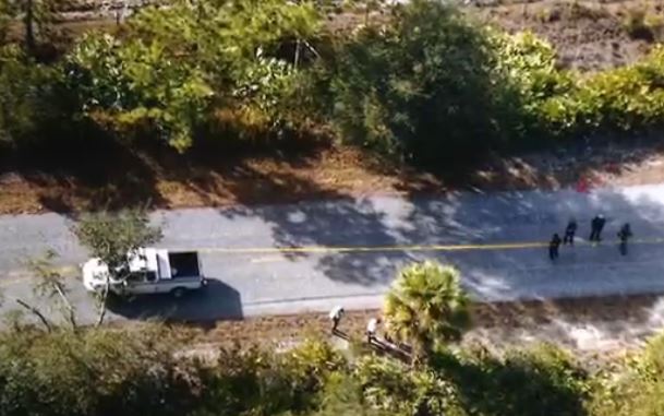 OCSO deputy at scene of homicide on Taylor Creek Road in Christmas photo by Orange County Sheriff s Office 2
