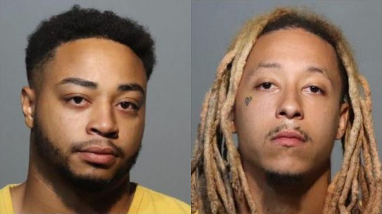 Chance Byron (left) and Damari Dennis (right)
