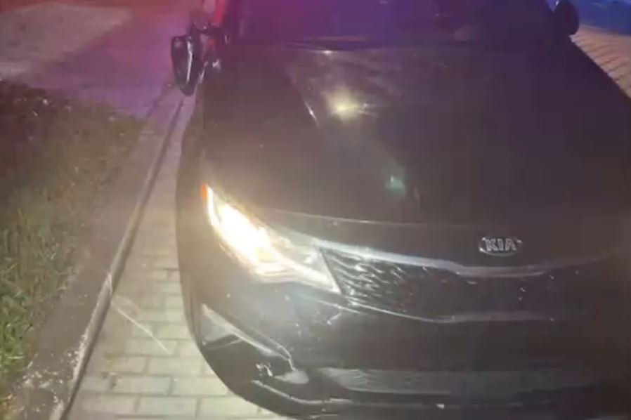 This Kia car was stolen outside an apartment complex in downtown Orlando on September 21, 2024. (Photo: Orlando Police Department)