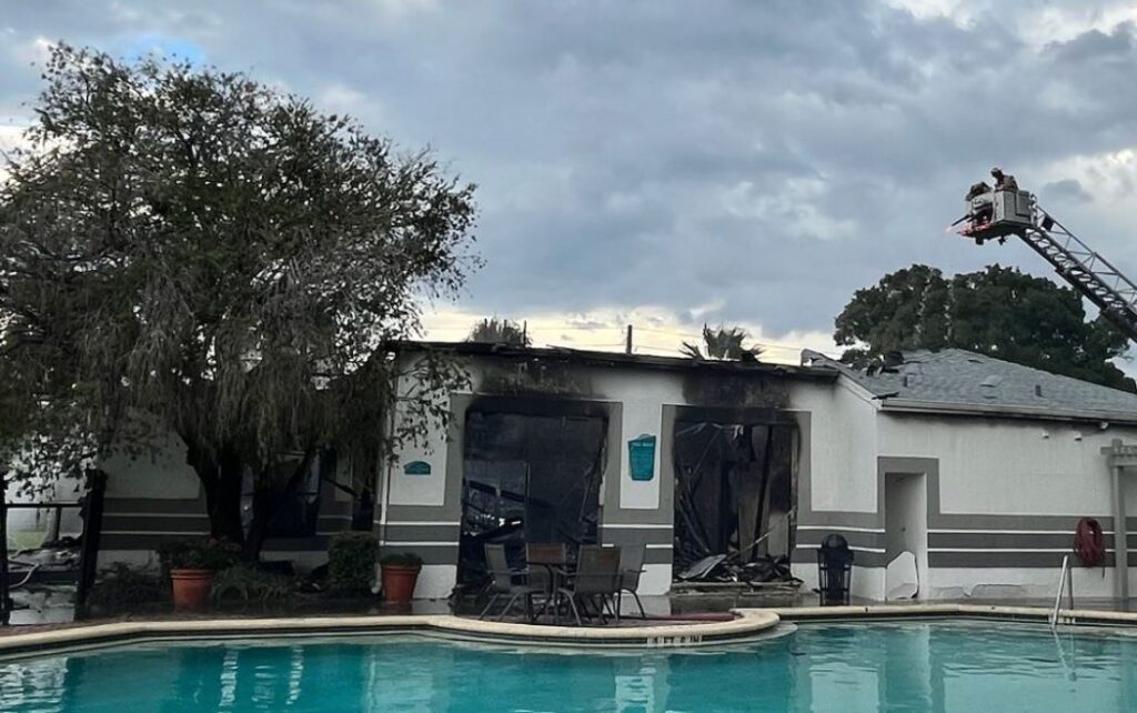 OFD crews battling fire at apartment clubhouse on September 14, 2024 4