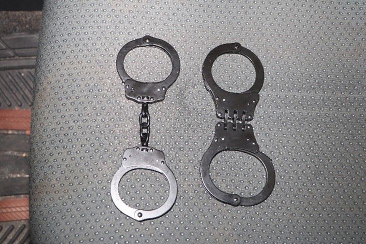 Michael Darren Jesse Rodriguez handcuffs