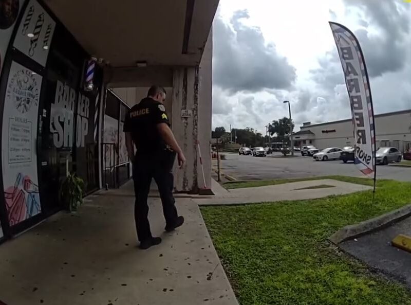 Orlando police at the scene of a shooting outside a local barbershop on September 14, 2024. (Photo: Orlando Police Department)