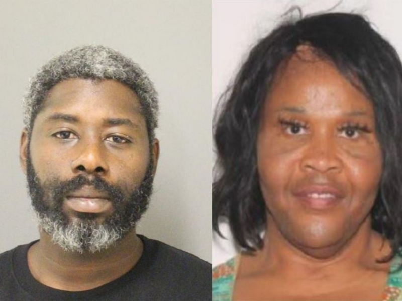 Jeremy Jamal Smith (left) has been arrested and charged with murder in the July 2024 shooting death of Monique Jade Brooks, also known as Robert Ramon Thomas (right).