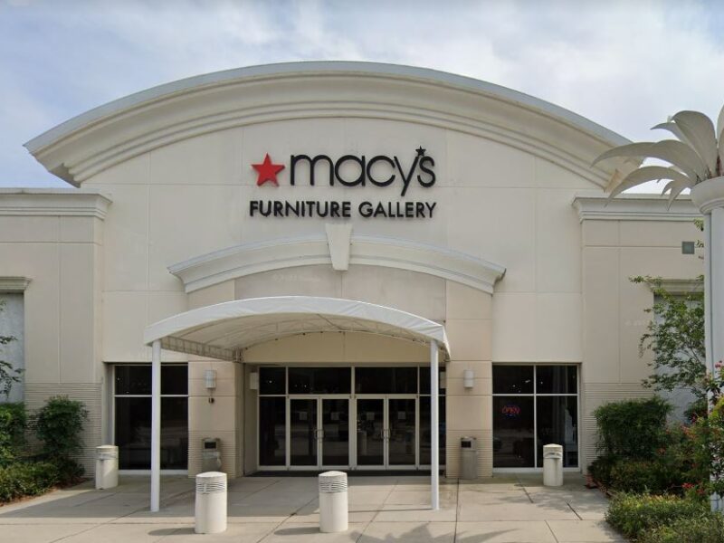 Macy’s Altamonte Furniture and Mattress Gallery located at 820 West Town Parkway in Altamonte Springs (Photo: Google)