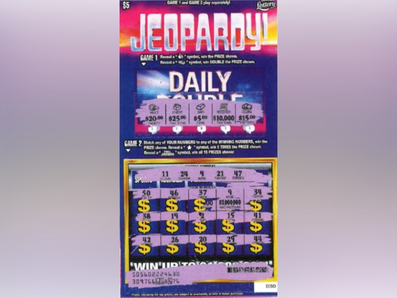 This $1 million winning scratch-off ticket was purchased at a Winn-Dixie in Volusia County. (Photo: Florida Lottery)