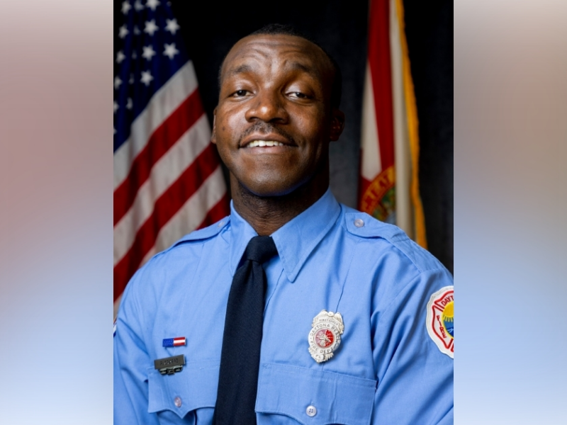 Daytona Beach Firefighter Richard Crapps