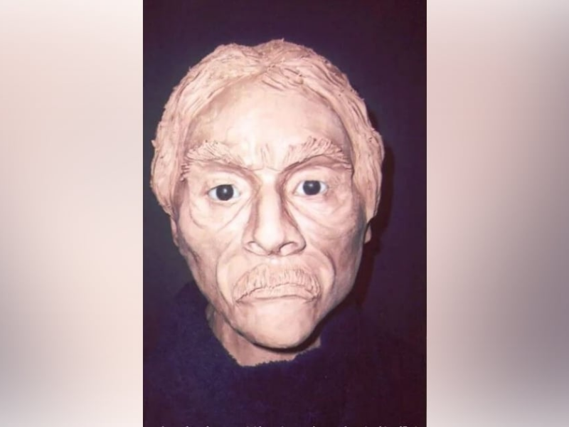 A forensic artist created this sculpture of a man found unidentified in Ormond Beach in 1982.