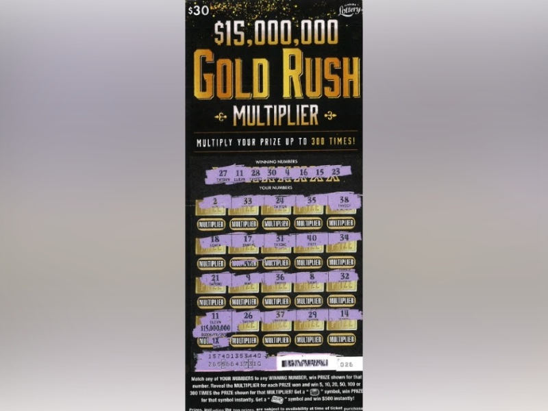 This $15 million winning scratch-off ticket was purchased at a Wawa in Port Orange. (Photo: Florida Lottery)