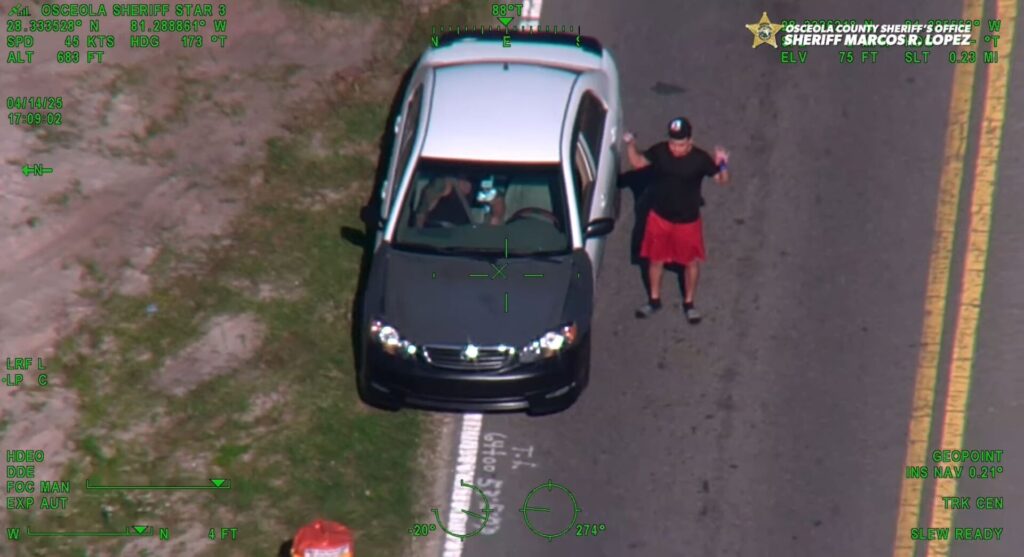 OCSO deputies quickly located Jean Varela Sanchez's vehicle after the female victim called 911. (Photo: Osceola County Sheriff's Office)