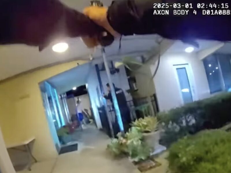 Body camera footage shows the moment Orlando Police Department officers shot and killed an armed suspect near downtown Orlando.