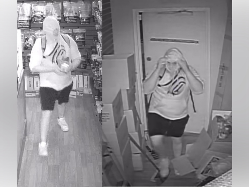 According to VCSO, this man stole approximately $290 worth of vape products from a local smoke shop on April 4, 2025.