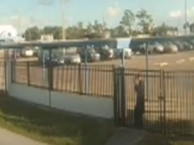 According to Titusville police, this individual was seen taking photos near Titusville High School on October 22, 2025. (Photo: Titusville Police Department)