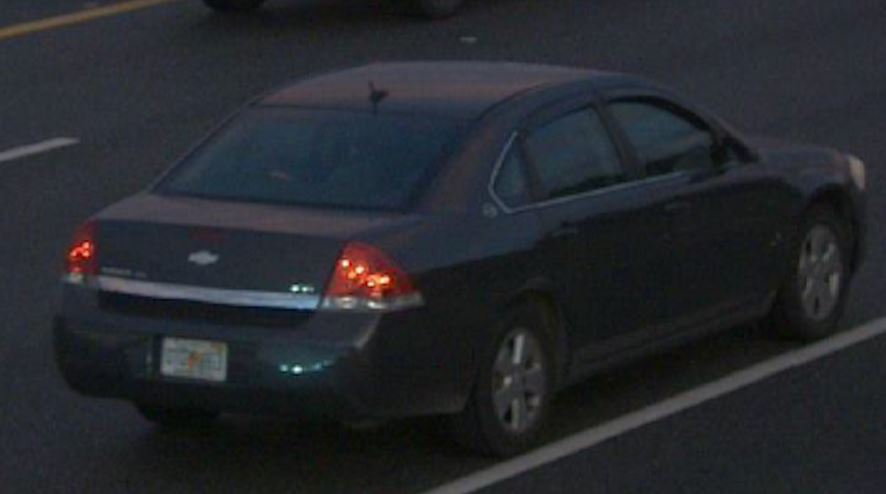 Esperidion Quinones Torres is believed to be traveling in this 2008 Chevrolet Impala, which has Florida license plate QTQR63. (Photo: Kissimmee Police Department)