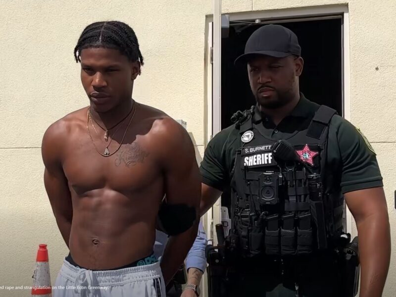 Jacoby Vontell Tillman was arrested on October 10, 2025, in connection with an attack and attempted rape that occurred on an Orange County trail in July. (Photo: Orange County Sheriff's Office)