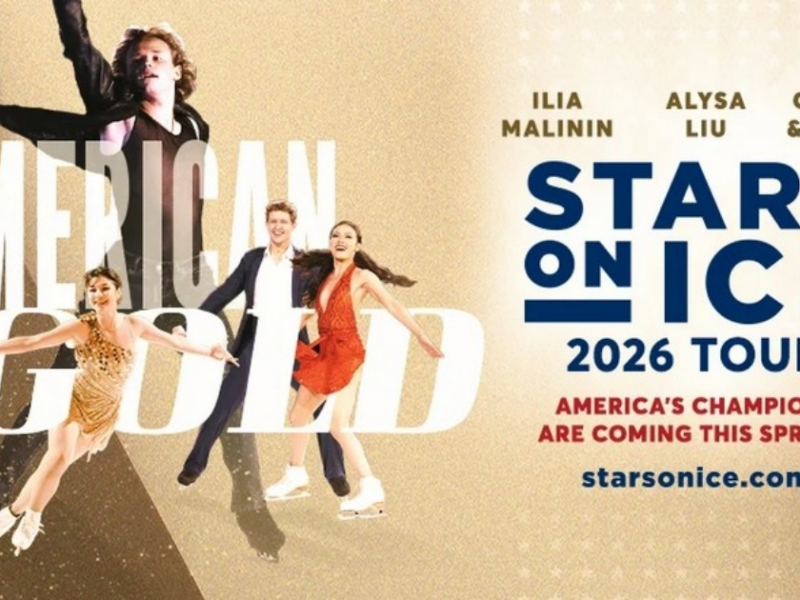 The 2026 Stars on Ice tour is coming to the Kia Center in April.