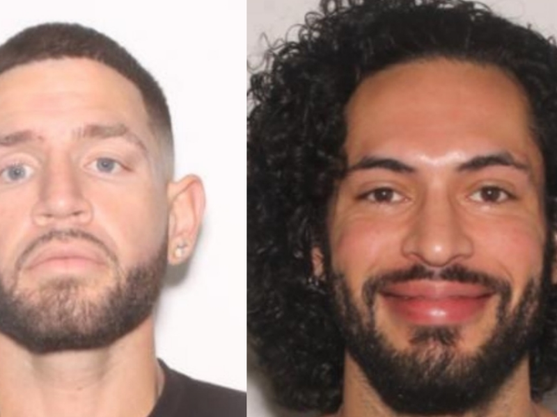 On February 22, 2026, Orlando police arrested Gabriel Borja Gil De La Madr (left) for his alleged involvement in the shooting death of Julien Emmanuel Cruz (right)
