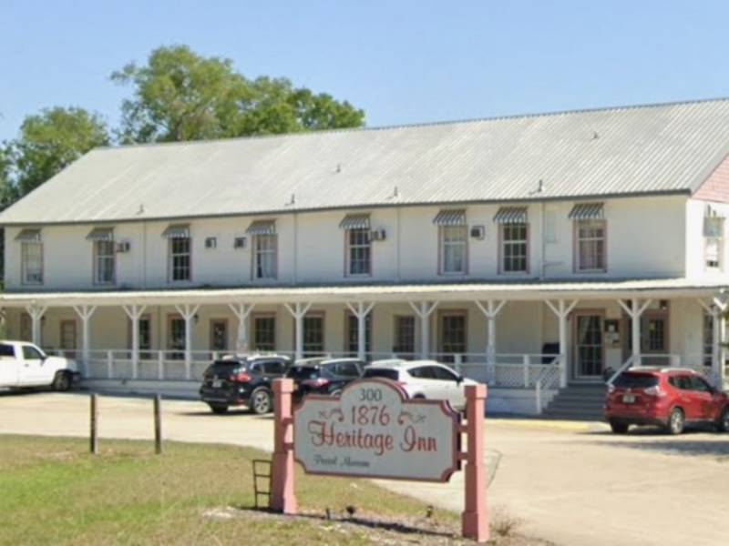 The 1876 Heritage Inn located at 300 Volusia Avenue in Orange City. (Photo: Google)