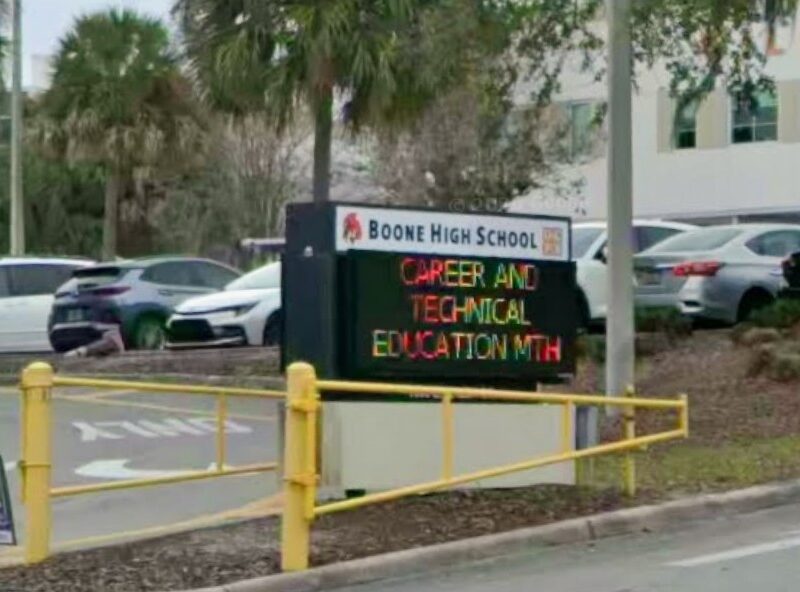 Boone High School in Orlando (Photo: Google)