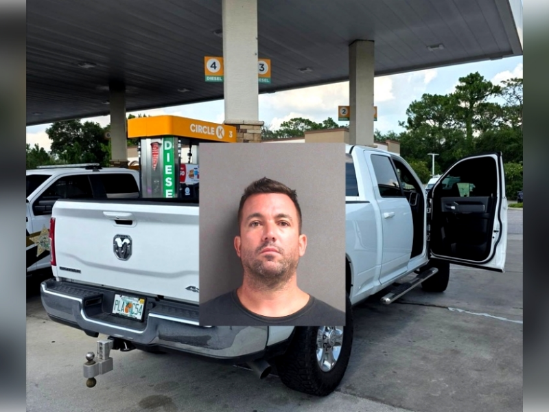 Suspected diesel fuel thief arrested at DeLand Circle K
