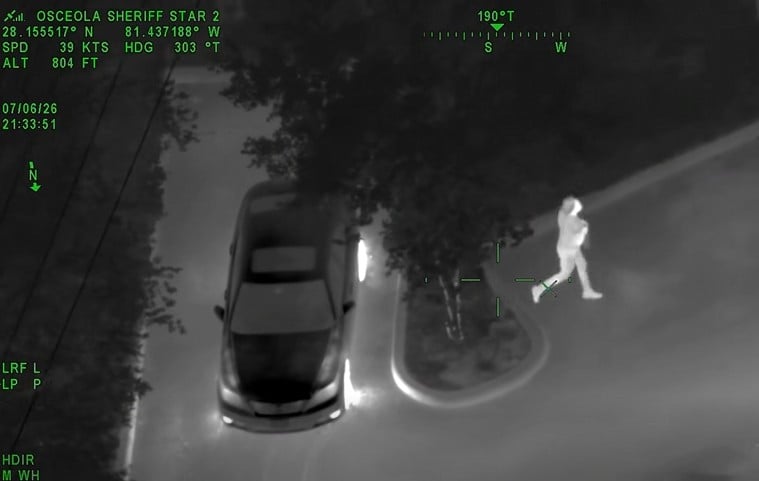 Stone Ivia Mwaki - driver fleeing from vehicle on foot photo by osceola county sheriff s office