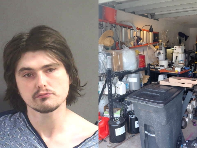 Police: Port Orange man arrested after hidden chemical lab found in home